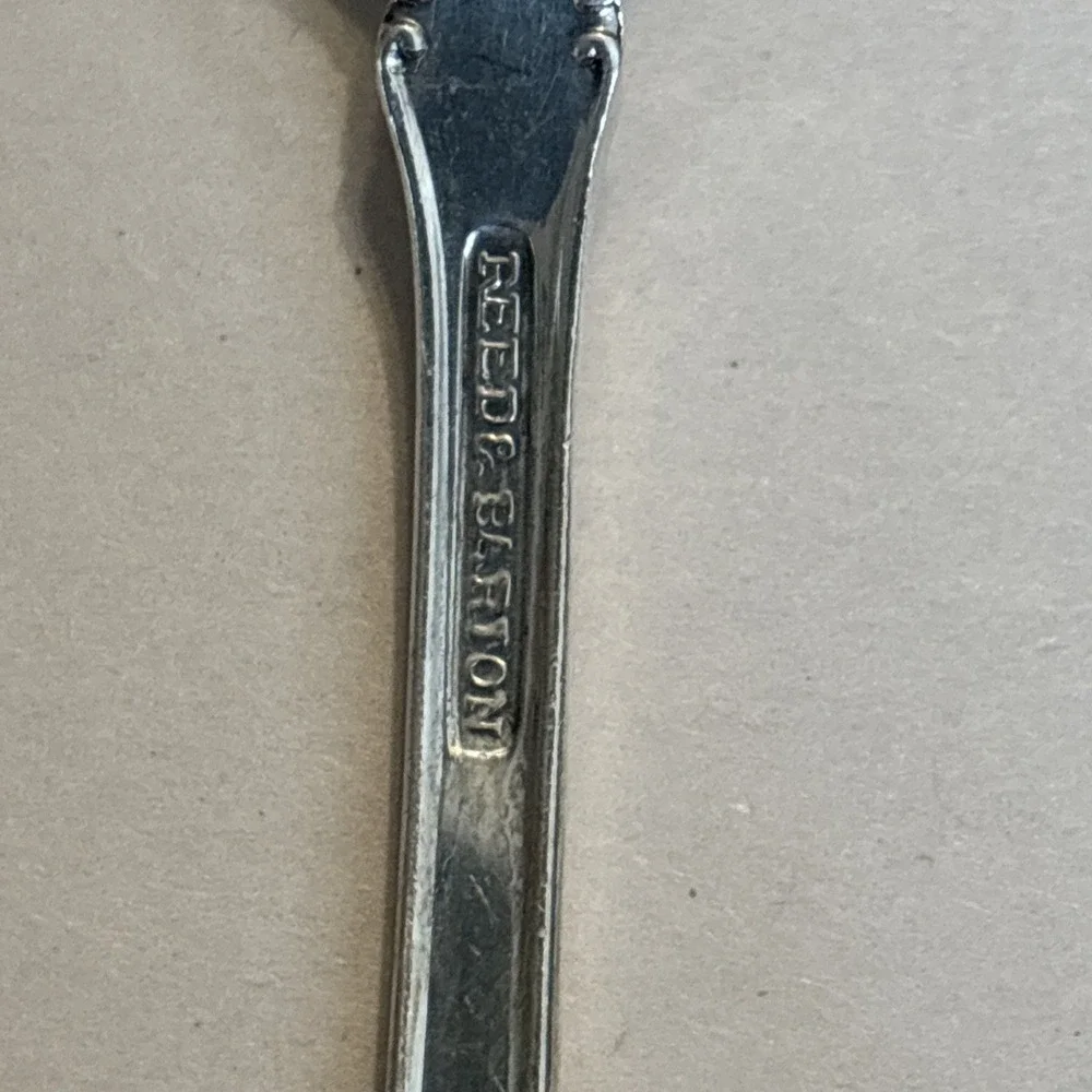 Reed & Barton DRESDEN ROSE Silverplate 1953‎ Silverware Dresden Spoon